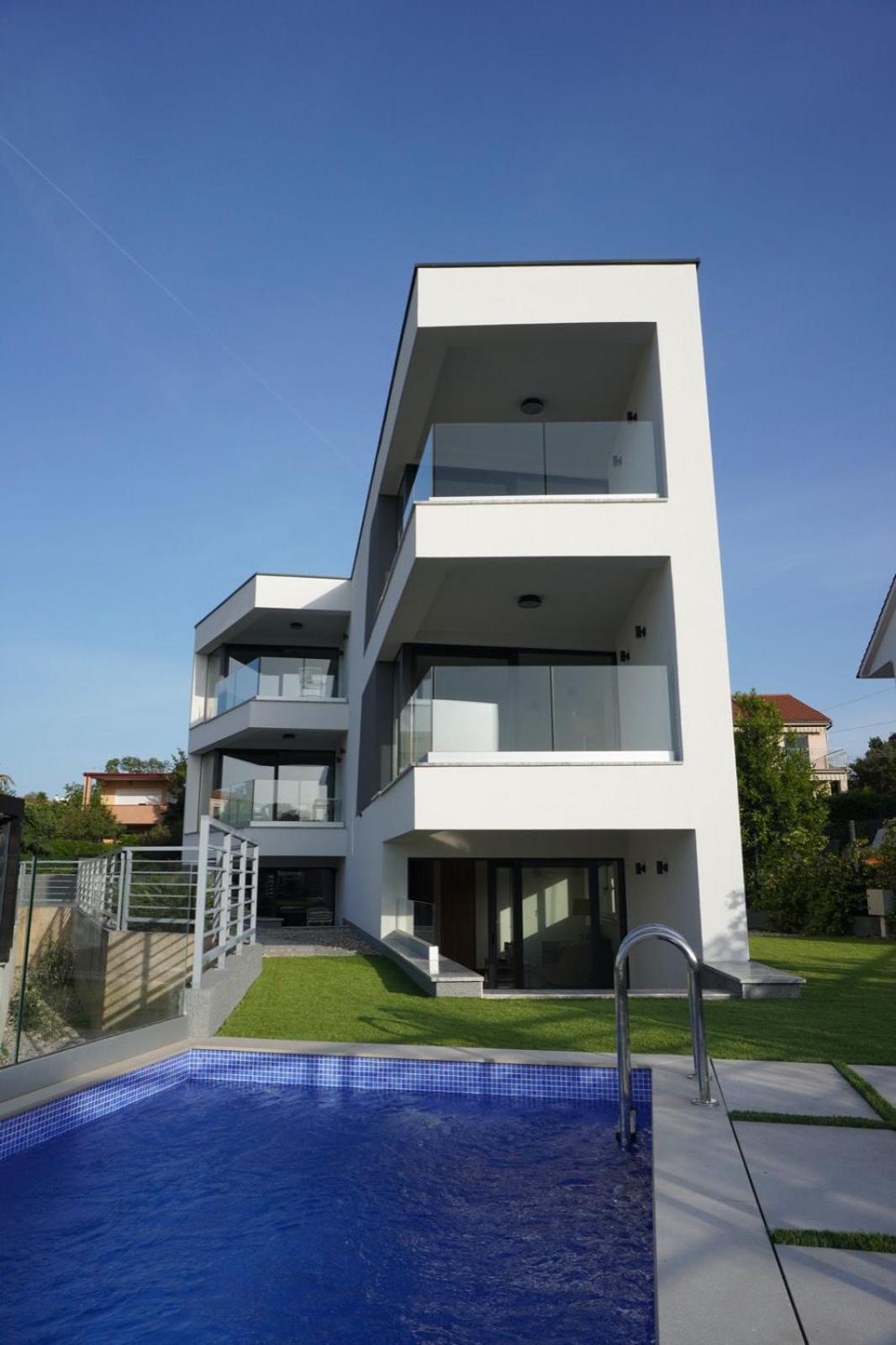 Villa Mirno More Apartments Malinska Exterior foto
